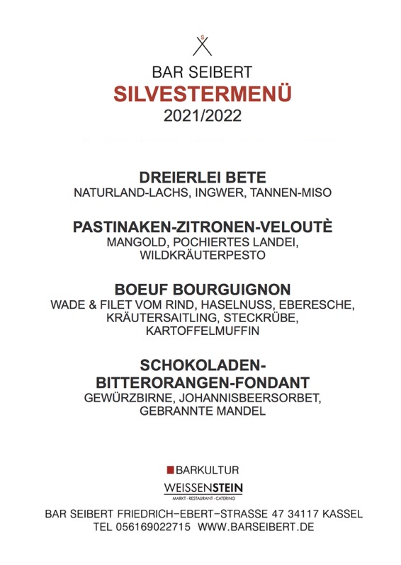 Silvester-Menü2021